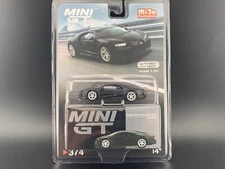 Mini GT Bugatti Chiron Super Sport 300+ Matte Black MGT00374 1/64