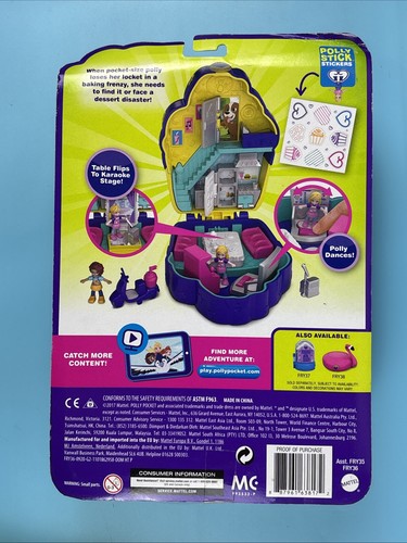 Polly Pocket Sweet Treat Cupcake Shaped Compact NEW in sealed package - Picture 2 of 6