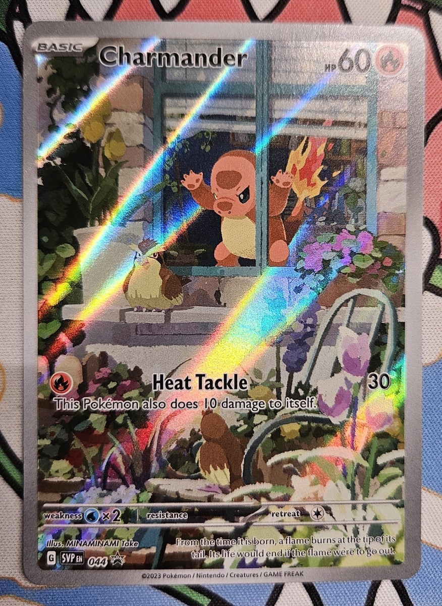 044 pokemon card Munkidori #044 - Prismatic Evolutions List - TCG What appears to be drool is actually sweet honey Pokmon TCG Obsidian Flames Charmander