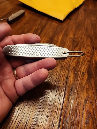 WW2 KINGSTON BALE MARKED US MILITARY UTIL/SURVIVAL POCKET KNIFE! RARE IN EXC CON