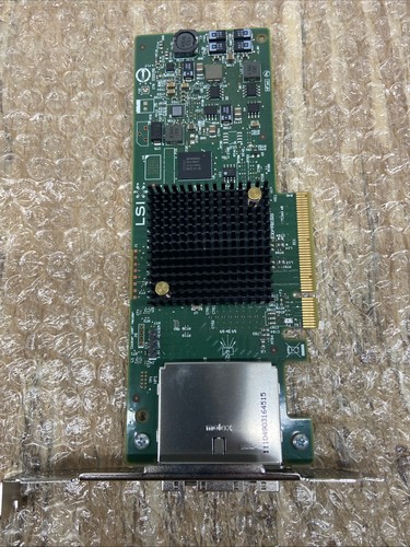 DELL 02TM5Y FULL HEIGHT 9207-8e 8-Port 6Gb/s PCIe x8 HP SAS Host Bus Adapter - Picture 2 of 3