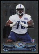 2013 Topps Chrome #127 Chance Warmack RC Tennessee Titans