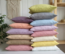 2 PCS Soft Double Gauze Muslin Pillow Covers Standard King Queen Pillowcase