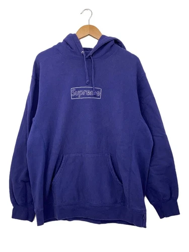 Sweat à capuche Supreme violet L occasion