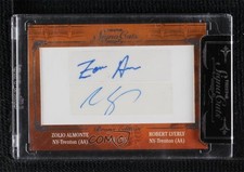 2011 Signa Cuts Cut Auto Silver 21/25 Zoilo Almonte Zolio Robert Lyerly uk2