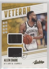 2019-20 Absolute Memorabilia Veteran Tools of the Trade Level 1 Allen Crabbe 5yi