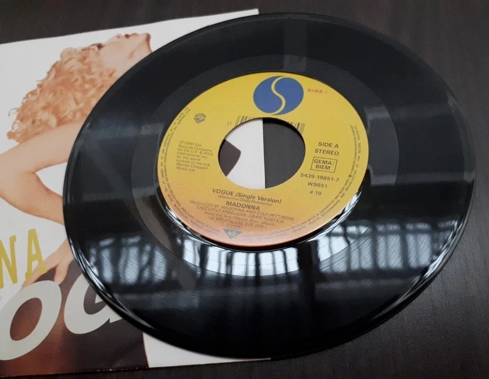 Madonna Single WEA Vogue 5439 19851 7. - Bild 3 von 4