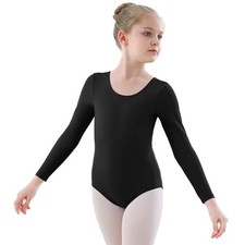 YgneeDom Girls Long Sleeve Leotard Kids Bodysuit for Dance Gymnastics Costume...