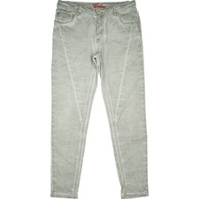 Colac 38 L28 Jeans Hose Vintage Grau Damen Stretch Skinny mid Franzi Skinny W29