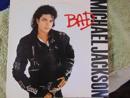 Vintage 1987 MICHAEL JACKSON Vinyl LP Record Album "BAD"~Epic E 40600~No Reserve