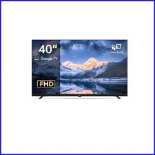 40-Inch 1080p Smart TV with Google TV, Chromecast & Voice Remote - 2025 Model