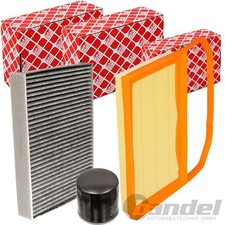 FEBI INSPEKTIONSPAKET passend für 1.0 / 60-75 / PS SEAT Mii SKODA CITIGO VW UP