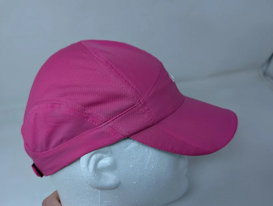 Gorra Nike 7 Paneles Rosa Malla Dri Fit Correr Tenis Ciclismo Pluma Ligera Foto 2 de 4