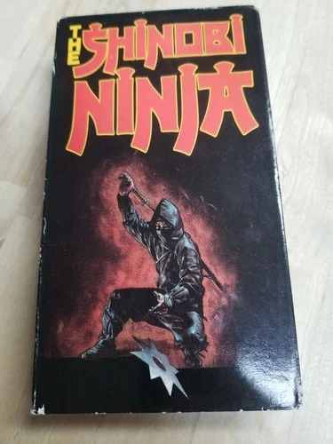 The Shinobi Ninja VHS (1981) - cult vhs - tadashi yamashita