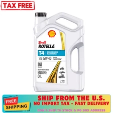 Shell Rotella T4 Triple Protection 15W-40 Diesel Engine Oil, 1 Gallon, Freeship