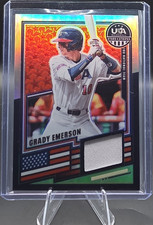 Panini 2026 Stars & Stripes Grady Emerson USA-GE Prizm Memorabilia Serial
