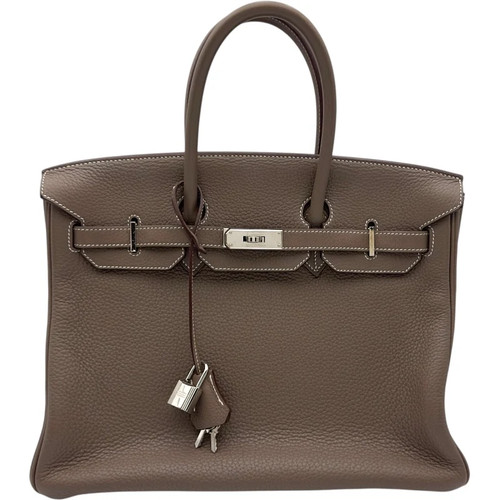 HERMES Birkin 35 Handbag L Stamp #OKB410