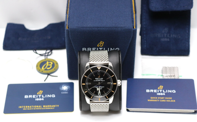 Breitling Superocean Heritage II B20 42mm Black Dial  display picture 2