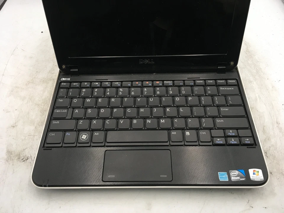 DELL INSPIRON MINI 1012 - FOR PARTS/BAD LCD - INTEL ATOM - 1GB RAM - READ - BB!! - Image 3 of 4