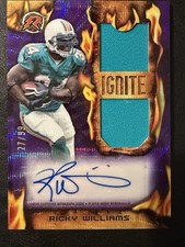 2023 Topps Composite - Resurgence Ignite Patch Autographs Ricky Williams /99