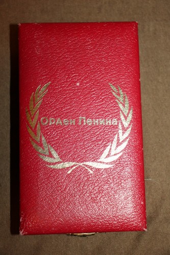 Rare Original Cold War Era Soviet Union Boxed Order of Lenin Award Medal - Picture 9 of 12