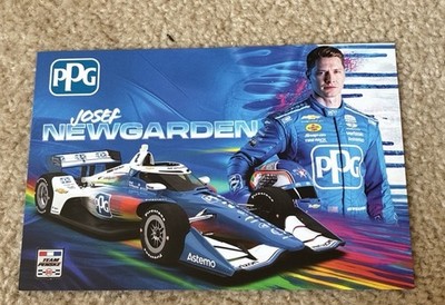 Indy Car Driver #2 Josef Newgarden PPG Team Penske 60 Years 2026 Postcard
