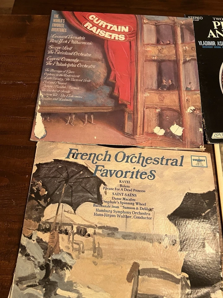 Lot of 18 Orchestra Vintage Vinyls Various Artists Please See Photos for Titles Foto 2 de 4