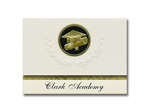 Signature Announcements Clark Academy (Dobbs Ferry, NY) Graduation Announceme...