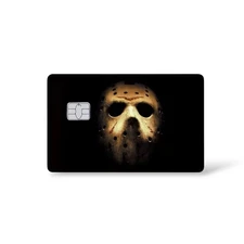 Jason Halloween Credit Card Sticker Debit Skin Decal Cover