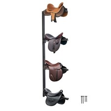 Wall Mount Saddle Rack Four Tiers Western  English Horse Saddle Holder