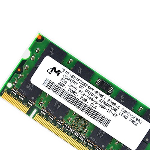 8GB Kit (4x 2GB) DDR2 800MHz PC2-6400S 1.8V Laptop Memory SO-DIMM RAM For Micron - Picture 6 of 9