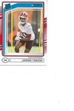 2024 Donruss Jamari Thrash Rookie Cleveland Browns Football Card #376. rookie card picture