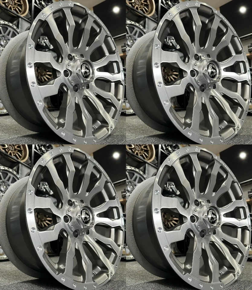 "Ruedas Fuel Blitz de 20"" para Cadillac Escalade 2014-2024 llantas nuevas 20x9 6x135" Foto 2 de 4