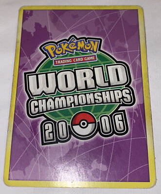 2096 Pokémon TCG Manectric ex World Championship Singles Non Holo