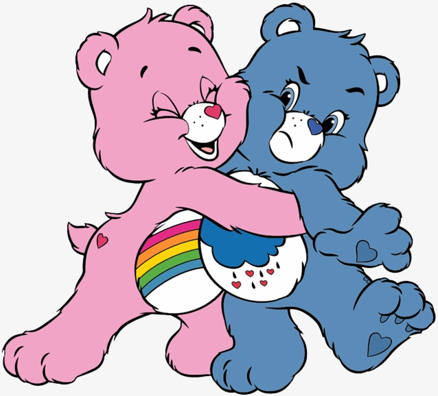 Care bears sticker hugging weatherproof  bumper vinyl decal