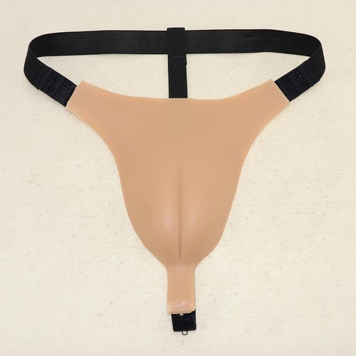 T-back Insert Panty Realistic Silicone Fake Vagina Crossdress Cosplay Underwear - Picture 24 of 30