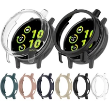 For Garmin Vivoactive 5 Watch Rugged PC Protective Bumper Case Shockproof Cover