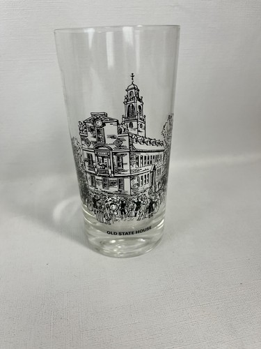 NOS Massachusetts Bicentennial 8 Historical tumblers Glasses Paul Revere - Picture 2 of 15
