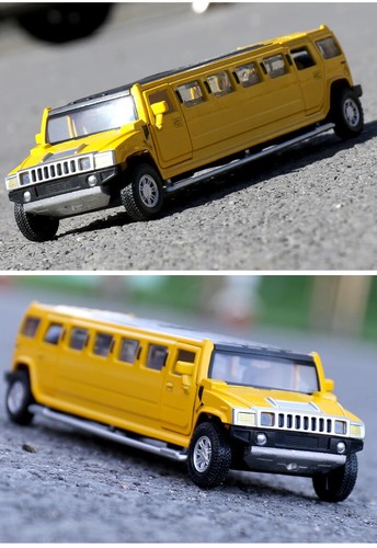 1:32 Alloy Hummer H2 Lengthen Limousine Diecast Car Model Sound Toy Vehicles - Bild 18 von 27