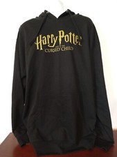 Men's Harry Potter Black Long Sleeve Hooded Sweater 2XL