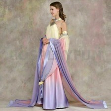 Star Wars Queen Padme Amidala Costume Cosplay Dress Women's Outfit The SameStyle