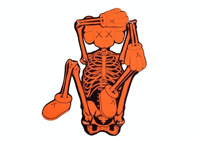 特撮 KAWS Skeleton Board Cutout Ornament KAWS Skeleton Board Cutout Ornament Green - US