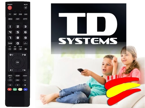 Mando de reemplazo para TV TD SYSTEMS K55DLM6U - Imagen 1 de 1