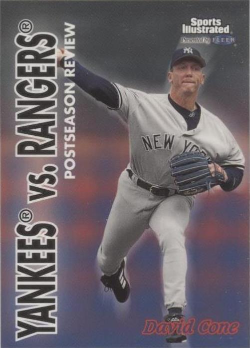 1999 Fleer Sports Illustrated - David Cone #6 - 1 of 1