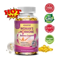 Woman's Hormone Balance Support - Menopause Support for Woman Healthy Metabolism
