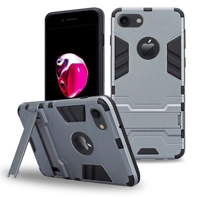 lámpara Desviarse Ambigüedad Minimalist Kick-Stand Case Compatible with iPhone 8 Plus, Rugged Defender  Armor | eBay