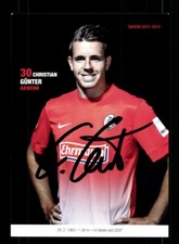 Christian Günter Autogrammkarte SC Freiburg ...