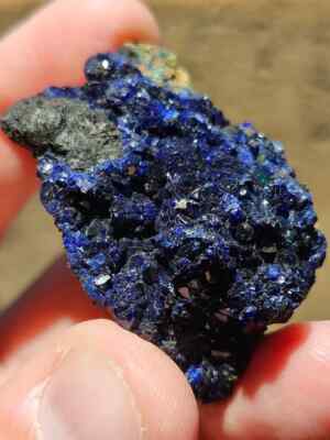 37g Malachite/Azurite/Druse/Raw Specimen/All Natural Mineral/Liufengshan Mine, G