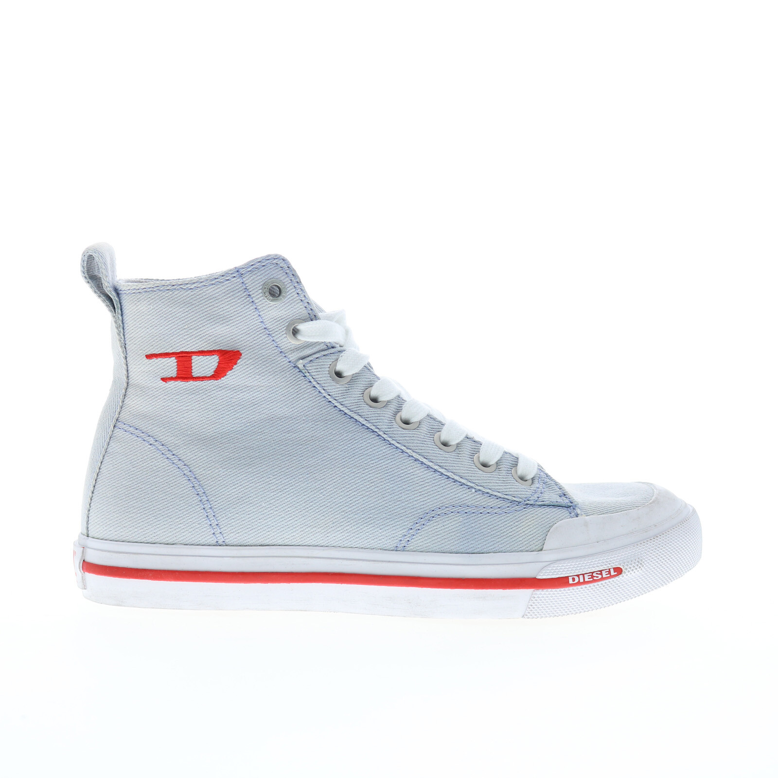 Женские кроссовки Diesel S-Athos Mid W Y02880-PR573-T6172 синего цвета в стиле лайфстайл