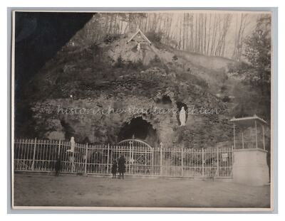 Lourdes-Grotte im Wienerwald bei Maria Gugging / Klosterneuburg Österreich 1928